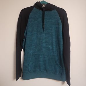 Urban pipeline two-tone hoodie